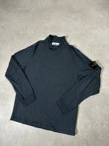 Lightweight Roll-neck Jumper Grey