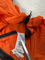 Chrome Zipped Overshirt Orange
