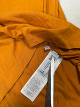 Box Logo Print T - Shirt Orange