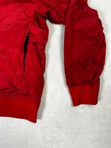 Nylon Metal Tyvek Shield Jacket Red