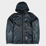 Black Label Camo Hooded Jacket Blue