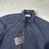 Nylon Metal Overshirt Navy