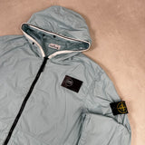 Skin Touch Nylon Tc Jacket Light Blue
