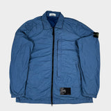 Garment Dyed Crinkle Reps NY Overshirt Blue