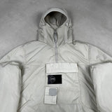 Metropolis Series Chrome-R Hooded Smock Cream