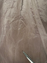 Nylon Metal Lined Overshirt Pink