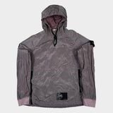 Nylon Metal Smock Pullover Rose Pink