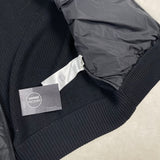 Hybridge Knit Hybrid Gilet Black