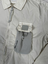 Metropolis Series Flatt Nylon Overshirt Cream