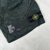 Nylon Metal Type CO Cargo Shorts Green