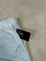 Brushed Cotton Swim Shorts Light Blue