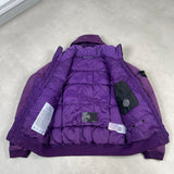 Garment Dyed Crinkle Reps NY Down Jacket Purple