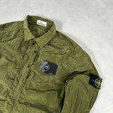 Nylon Metal Overshirt Khaki