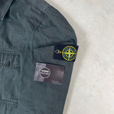 Tela Smerigliata Multi Pocket Overshirt Green