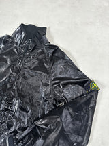 Prismatic Silk Zipped Jacket Black