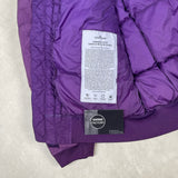 Garment Dyed Crinkle Reps NY Down Jacket Purple