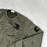 Nylon Metal Sweatshirt Khaki
