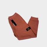 Cotton Fleece Joggers Peach