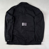 Stone Island - Garment Dyed Zip Overshirt Black