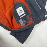 Check Multi Pocket Lino Flax Goggle Jacket Check