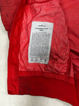 Nylon Metal Tyvek Shield Jacket Red