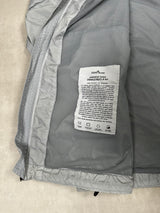 Garment Dyed Crinkle Reps Hooded Jacket Light Blue