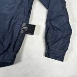 Crinkle Reps Overshirt Navy