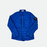 Micro Yarn Down Overshirt Blue