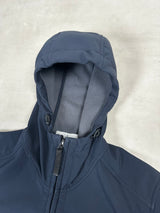 Soft Shell-R Hooded Jacket Navy