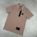 Short Sleeve Polo Shirt Dust Pink