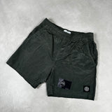 Nylon Metal Swim Shorts Khaki