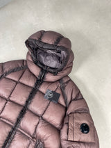 D.D. Shell Down Puffer Jacket Burgundy