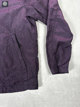 Seersucker Nylon Weft Overshirt Purple