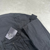 Ghost Zip Overshirt Black