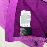 Garment Dyed Crinkle Reps NY Hooded Jacket Purple