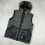 D.D. Shell Goggle Hooded Gilet Green