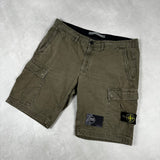 SL Fit Cargo Shorts Khaki