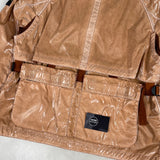 Mussola Prismatica Pietra Jacket Orange