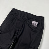 Stone Island - Cuffed Cargo Trousers Black
