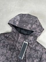 Hooded Down Jacket Camoflauge