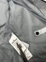 Garment Dyed Crinkle Reps Hooded Jacket Light Blue