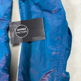 Nylon Metal Weft Overshirt Blue & Pink