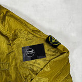 Econyl Nylon Metal Overshirt Gold