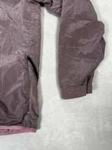 Nylon Metal Lined Overshirt Pink
