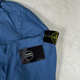 Garment Dyed Crinkle Reps NY Overshirt Blue