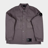 Light Bull Denim-TC Overshirt Purple