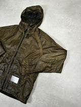 Nyber Goggle Hooded Jacket Khaki
