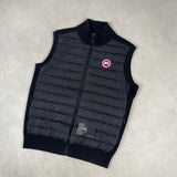 Hybridge Knit Hybrid Gilet Black