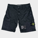 RE Fit Cargo Shorts Black