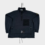 Grid Check Smock Navy